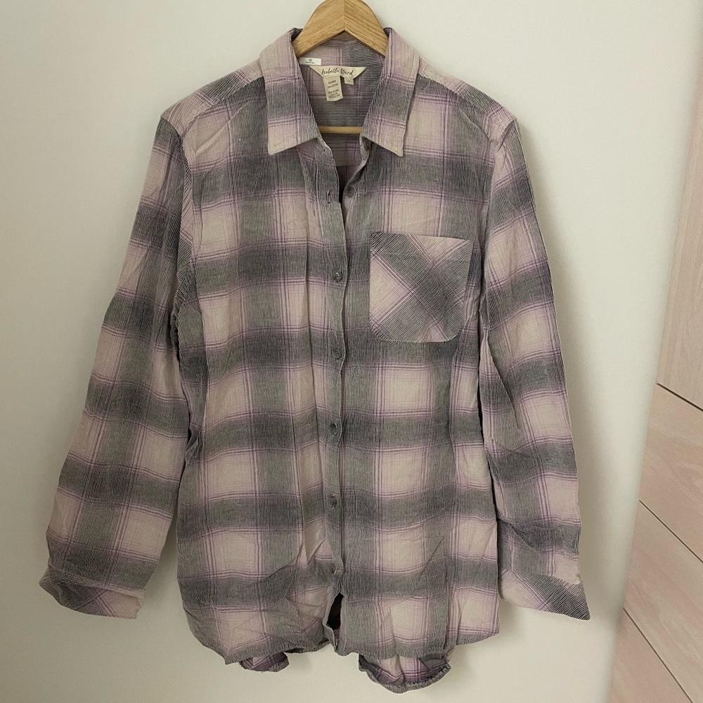 Isabella Bird Cord/Flannel Button Down!